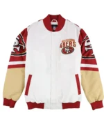 G-iii Sports San Francisco 49ers Mens Printed Varsity Jacket