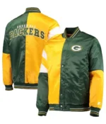 Green Bay Packers Leader Full-Snap Jackets