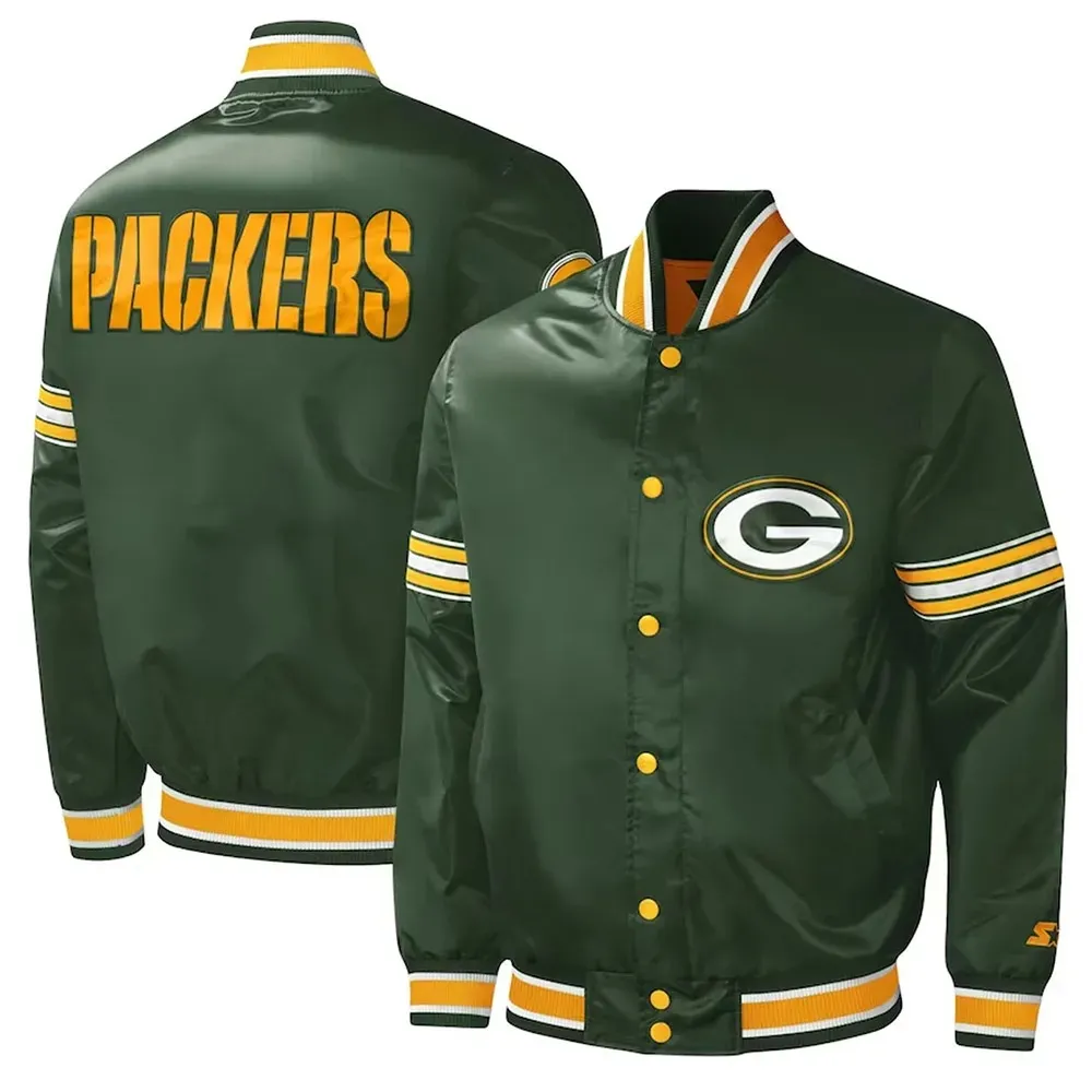 Green Bay Packers Midfield Varsity Jacket