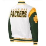 Green Bay Packers Throwback Warm Up Pitch Varsity Jackets