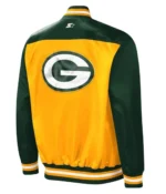 Green Bay Packers Tradition Satin Varsity Jackets