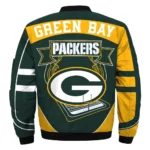 Green Bay Packers Yellow and Green Bomber Jackets