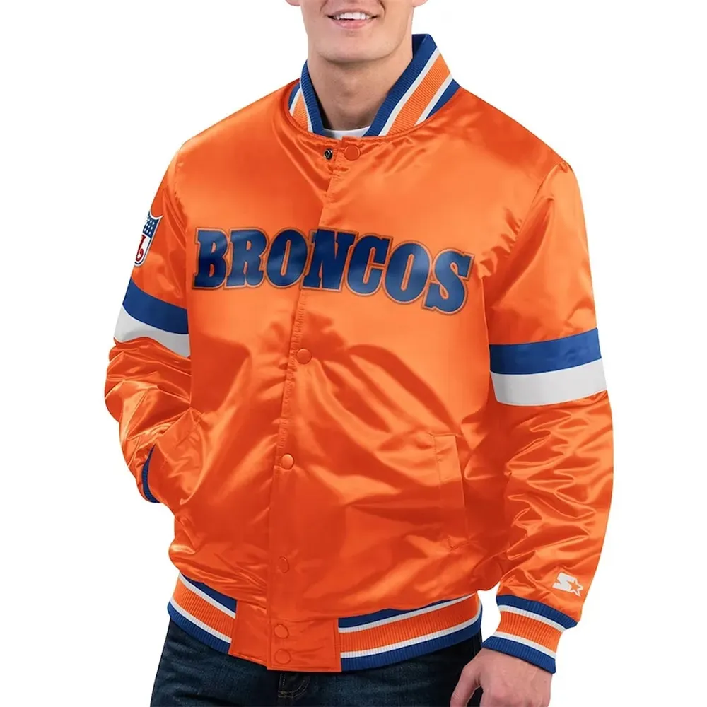 Home Game Denver Broncos Orange Jacket