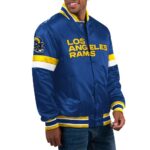 Home Game LA Rams Royal Varsity Jacket