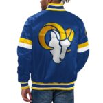 Home Game LA Rams Royal Varsity Jackets