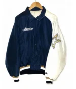 Houston Astros 1994 Selena Satin Varsity Jacket5