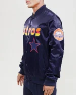 Houston Astros Wordmark Satin Jacket