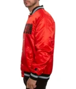 Houston Rockets Bomber Satin Jacket