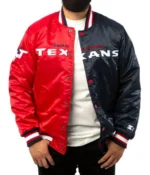 Houston Texans Starter Satin Jackets