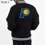 Indiana Pacers Navy Varsity Wool Jackets