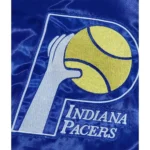 Indiana Pacers Teddy Royal Varsity Satin Jacket