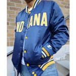 Indiana Pacers X Multi Color Satin Jacket1s