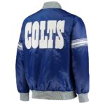 Indianapolis Colts Historic Logo Royal Satin Jackets