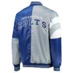 Indianapolis Colts Leader Varsity Satin Jackets