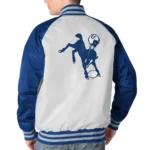 Indianapolis Colts Throwback Varsity Satin Jackets