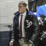 JJ Watt Houston Texas Varsity Black Jacketss