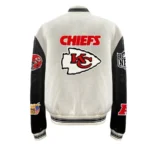 Kansas City Chiefs Jeff Hamilton White Jacket