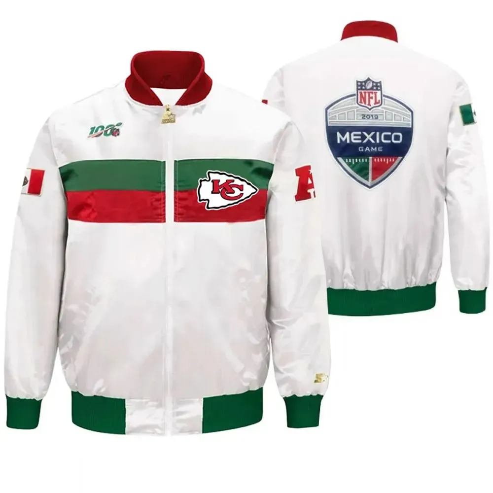 Kansas City Chiefs Mexico 2019 Satin Jackets