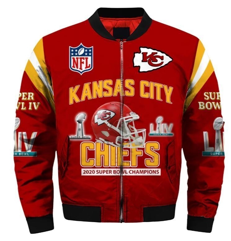 Kansas City Chiefs Super Bowl LIV Varsity Jacket