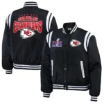 Kansas City Chiefs Super Bowl LVIII Champions Full-Snap Bomber Varsity Jacket