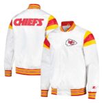 Kansas City Chiefs Teddy Varsity Satin Starter Jacket