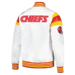 Kansas City Chiefs Teddy Varsity Satin Starter Jacket