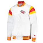 Kansas City Chiefs Teddy Varsity Satin Starter Jackets