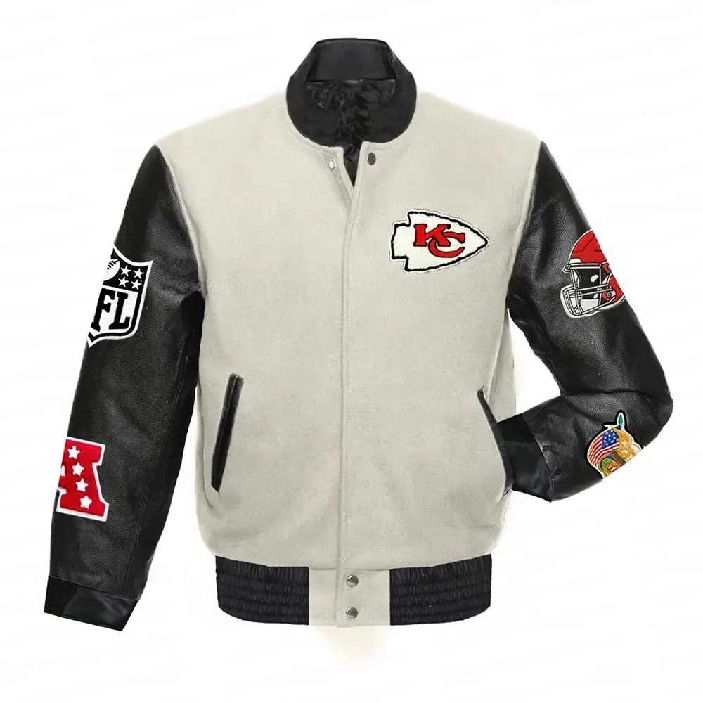 Kansas City Chiefs Travis Kelce Varsity Jacket