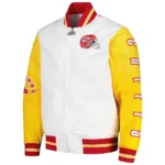 Kansas City Chiefs White Team Burst Warm-Up Jackets