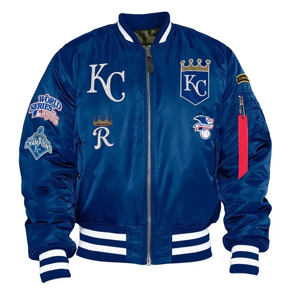 Kansas City Royals Bomber MA-1 Jacket