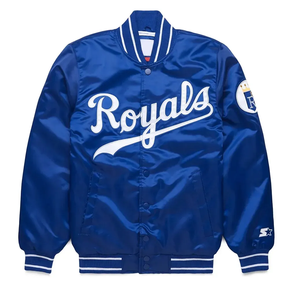 Kansas City Royals Classic Royal Satin Jacket