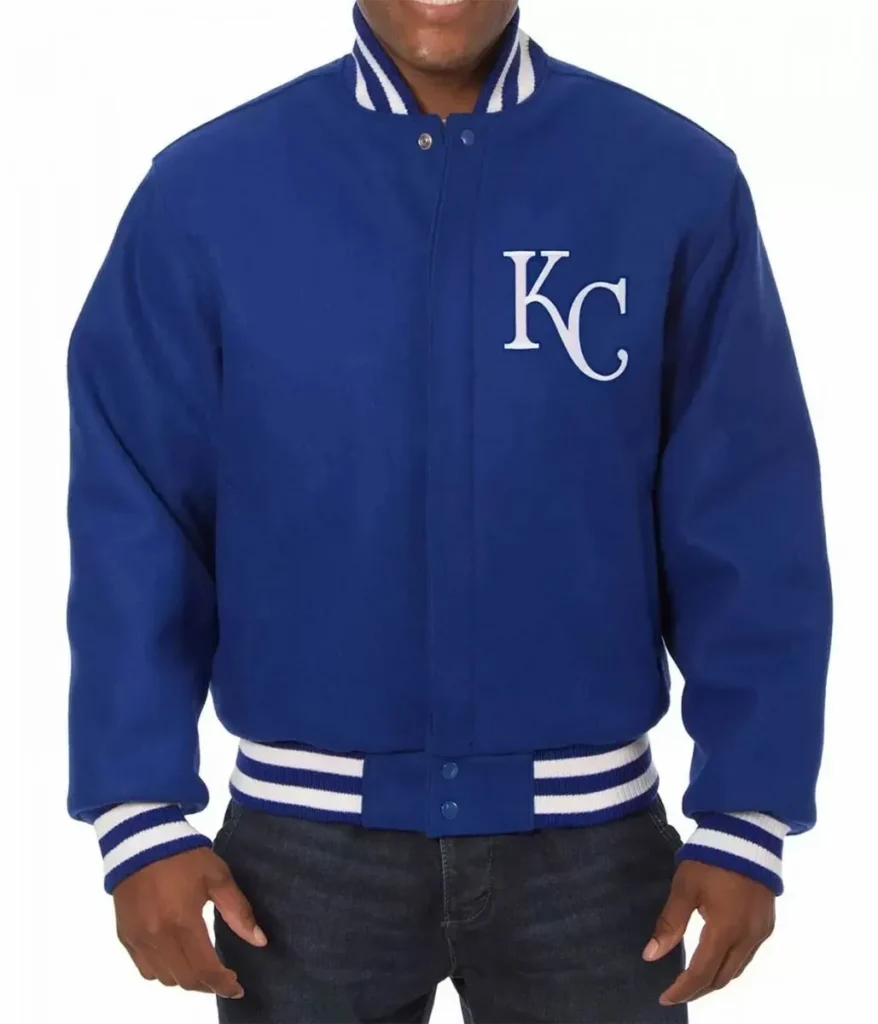 Kansas City Royals Wool Letterman Jacket