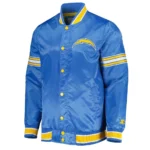 LA Chargers Midfield Powder Blue Satin Jackets