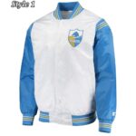 LA Chargers Renegade Throwback Satin Jacket