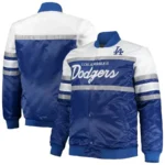 LA Dodgers Coaches Royal Blue And Gray Jacket