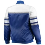 LA Dodgers Coaches Royal Blue And Gray Varsity Jackets