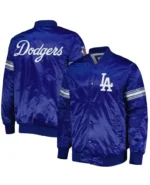 LA Dodgers Pick & Roll Royal Blue Varsity Jacket