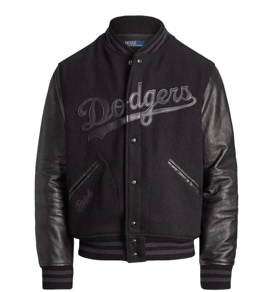 LA Dodgers Polo Ralph Lauren Baseball Bomber Jacket