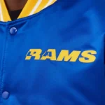 LA Rams Heavyweight Blue Varsity Jackets