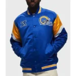 LA Rams Heavyweight Royal Satin Jackets