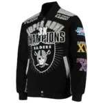 Las Vegas Raiders 3X Super Bowl Champions Full-Snap Jackets