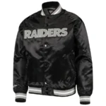 Las Vegas Raiders Bomber Lightweight Black Jacket