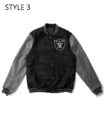 Las Vegas Raiders Letterman Varsity Jacket