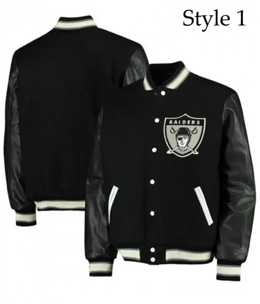 Las Vegas Raiders Letterman Varsity Jackets