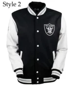 Las Vegas Raiders Letterman Varsity Jacketss