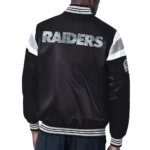 Las Vegas Raiders Midweight Satin Varsity Jackets