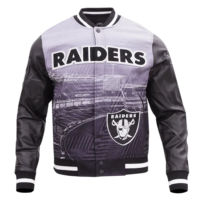 Las Vegas Raiders Remix Varsity Jacket