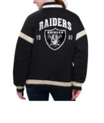 Las Vegas Raiders Tournament Full-Snap Varsity Jackets