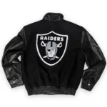 Las Vegas Raiders Varsity Wool & Leather Jackets