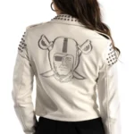 Las Vegas Raiders x The Wild Collective Leather Jackets